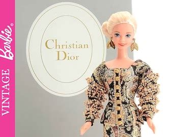 barbie silkstone dior|christian dior barbie 1995.